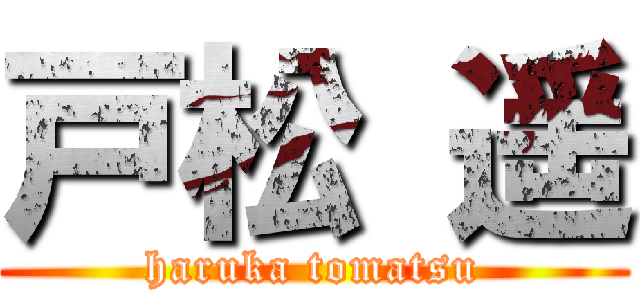 戸松 遥 (haruka tomatsu)