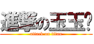 進撃の玉玉姊 (attack on titan)