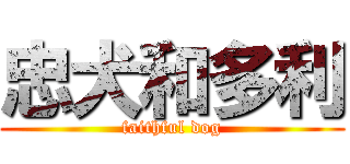 忠犬和多利 (faithful dog)