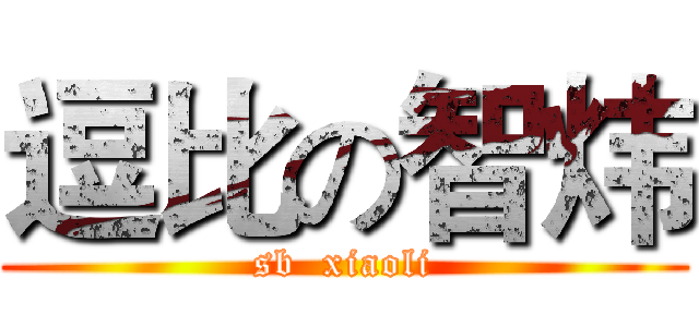 逗比の智炜 (sb  xiaoli)