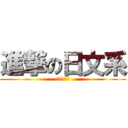 進撃の日文系 (かけりです)