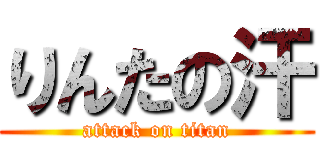 りんたの汗 (attack on titan)