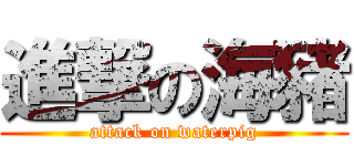 進撃の海豬 (attack on waterpig)
