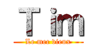 Ｔｉｍ (Le mec vieux)
