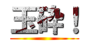 玉砕！ ()