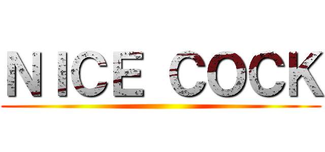 ＮＩＣＥ ＣＯＣＫ ()