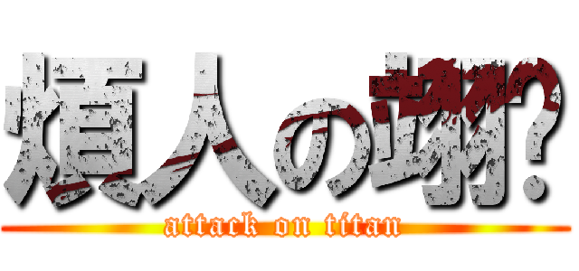 煩人の翊雱 (attack on titan)