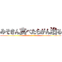 みそきん食べたらがん治る (attack on titan)