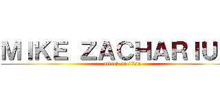 ＭＩＫＥ ＺＡＣＨＡＲＩＵＳ  (attack on titan)