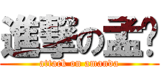 進撃の孟婷 (attack on amanda)