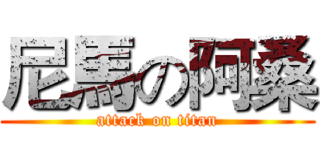 尼馬の阿桑 (attack on titan)