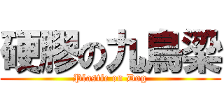 硬膠の九鳥梁 (Plastic on Dog)
