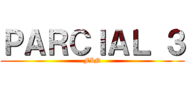 ＰＡＲＣＩＡＬ ３ (FIN)