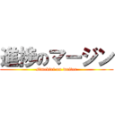 進捗のマージン (simekiri on writer)