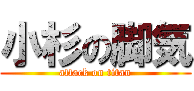 小杉の脚気 (attack on titan)