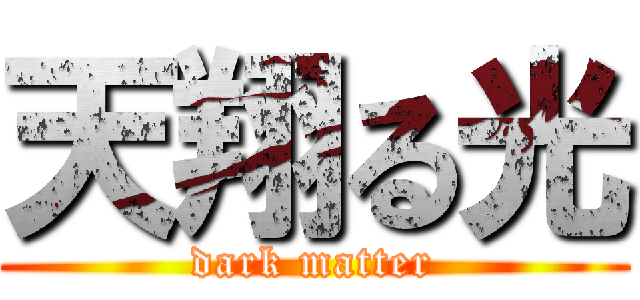 天翔る光 (dark matter)