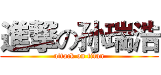 進撃の孙瑞浩 (attack on titan)