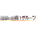 進撃の企画１グループ (attack on kikaku)