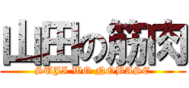 山田の筋肉 (SUJI WO NOBASE)