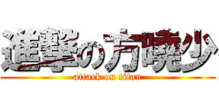 進撃の方曉少 (attack on titan)