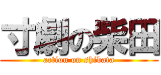 寸劇の柴田 (action on shibata)