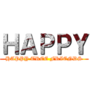 ＨＡＰＰＹ (HAPPY TREE FRIENDS)