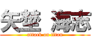 矢埜 海志 (attack on titan)