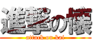 進撃の懐 (attack on kai)