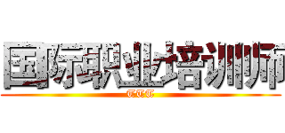 国际职业培训师 (TTT)