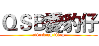 ＱＳＢ愛豹仔 (attack on titan)