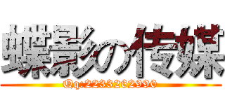 蝶影の传媒 (Qq:2233262990)