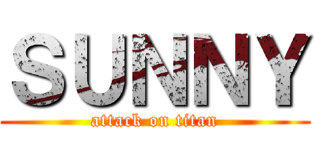 ＳＵＮＮＹ (attack on titan)