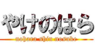 やけのはら (nohara shin nosuke)