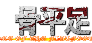  骨平足 (BONE OF THE FLATFOOT 3)