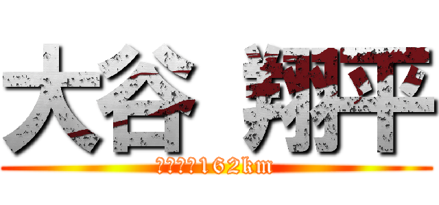 大谷 翔平 (日本最速162km)