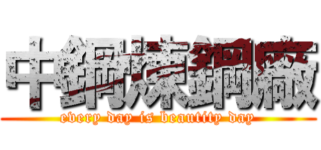 中鋼煉鋼廠 (every day is beautity day)