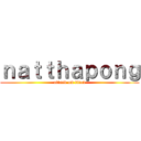 ｎａｔｔｈａｐｏｎｇ (attack on titan)