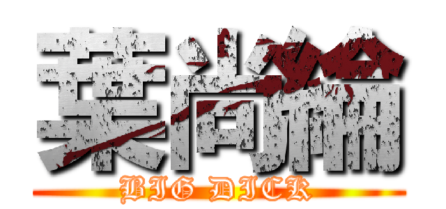 葉尚綸 (BIG DICK)