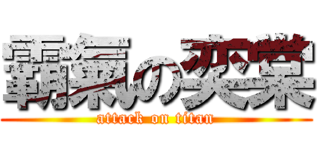 霸氣の奕棠 (attack on titan)