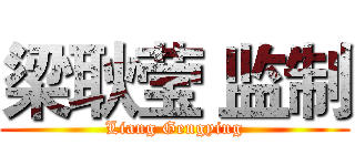 梁耿莹 监制 (Liang Gengying)