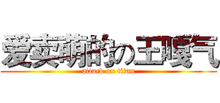 爱卖萌的の王嘎气 (attack on titan)
