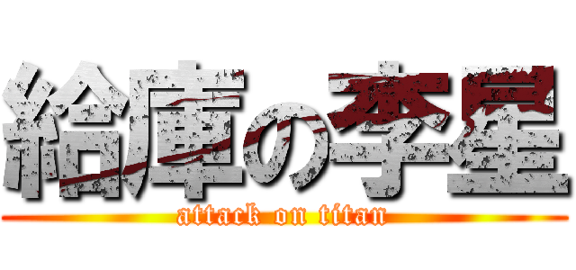 給庫の李星 (attack on titan)