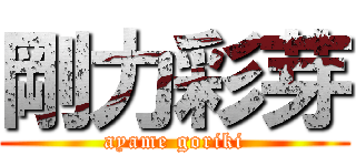 剛力彩芽 (ayame goriki)