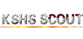 ＫＳＨＳ ＳＣＯＵＴ ()