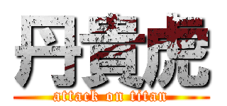 丹貴虎 (attack on titan)