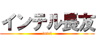 インテル長友 (intel)