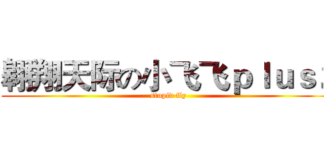 翱翔天际の小飞飞ｐｌｕｓ２ (stupid fly)