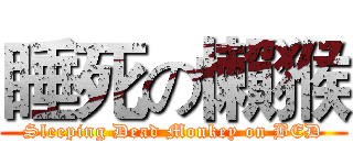 睡死の懶猴 (Sleeping Dead Monkey on BED)