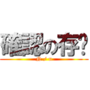 確認の存檔 (N / n)