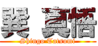 巽 真悟 (Shingo Tatsumi)